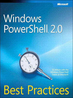 cover image of Windows PowerShell 2.0 Best Practices